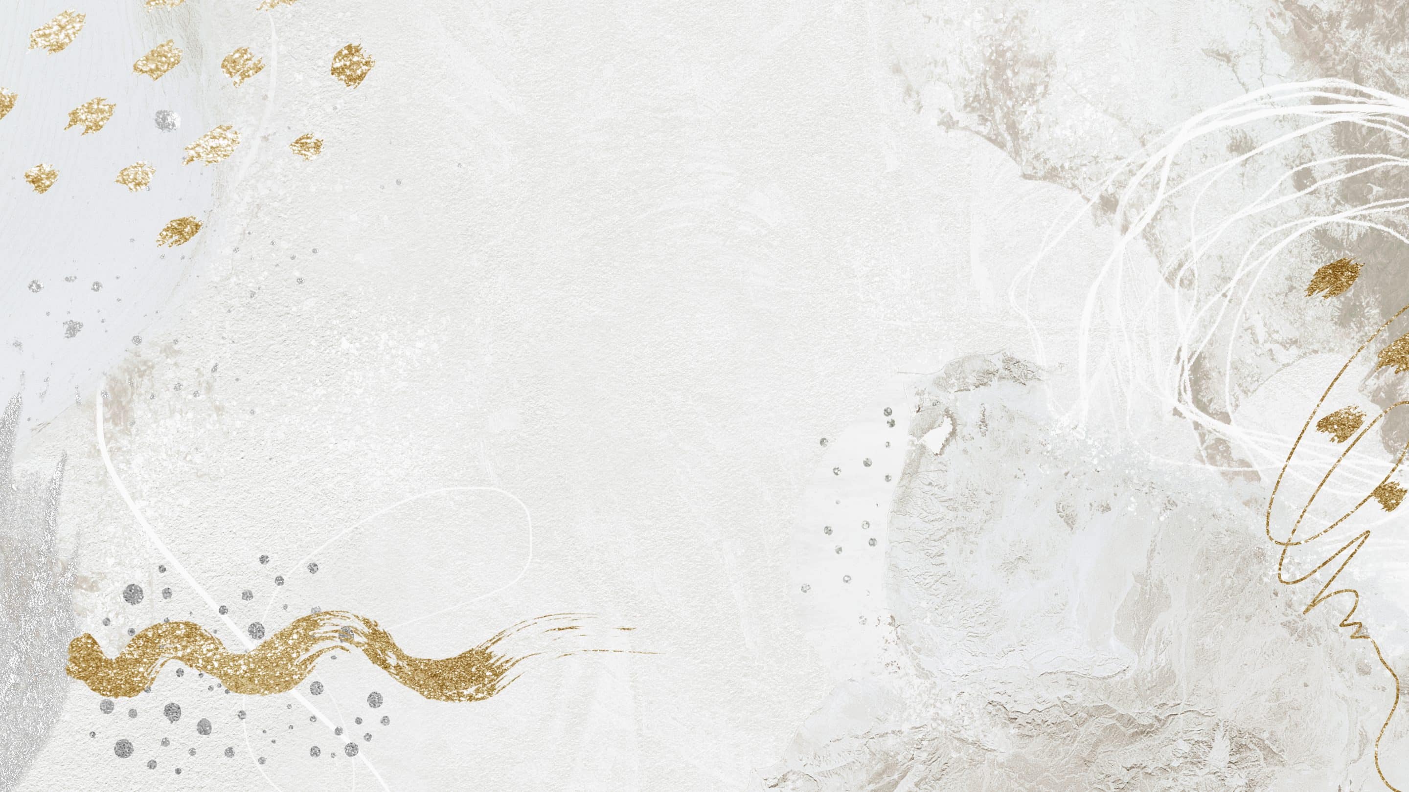 Abstract White and Gold design<br />